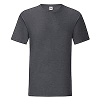 Fruit of the Loom Mens Iconic T-Shirt (XL) (Dark Heather)