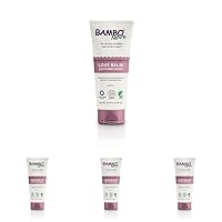 Bambo Nature Love Balm Soothing Cream, 3.4 fl oz Tube, 1 Count (Pack of 4)