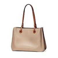 Real Cow Leather Composite Bags Casual Big Women Handbag Large Ladies Genuine Leather Sling Bag
