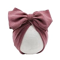 Baby Hat Girls Bow Turban Hat Toddler Photography Props Kids Beanie Kids Cap Silky Durag