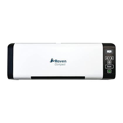 Raven Compact Document Scanner - Fast Duplex Scanning, Ideal for Home or Office, Scan to Mac or Windows PC by USB, Includes Raven Desktop Software