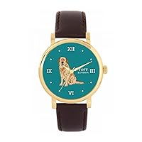 Beige Golden Retriever Dog Watch