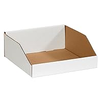 AVIDITI Corrugated Cardboard Storage Bins Holder 12