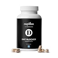 Capillus DHT Blocker Supplement, Daily Hair Regrowth Supplement For Thicker And Stronger Hair, 60 Count