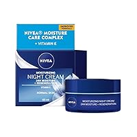 Nivea Aqua Effect Regenerating Night Cream for Normal & Combination Skin 50 ml / 1.6 fl oz