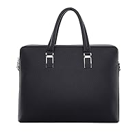 Men's Handbag Is A Cross Leather Briefcase With Ones Shoulder