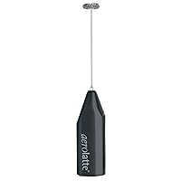 Aerolatte Milk Frother To Go with Travel Storage Case, The Original Steam-Free Frother, Black