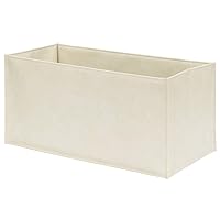 Sakura R-308 Storage Box, Off-White, When in Use: Approx. Width 17.3 x Depth 9.4 x Height 8.7 inches (44 x 24 x 22 cm), Synthetic