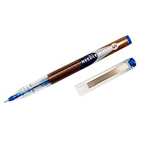 Skilcraft 7520-01-506-8497 Liquid Magnus Needle Pen, 0.5mm Micro Point, Blue (Pack of 12), Gray