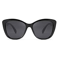 FEISEDY Polarized Vintage Sunglasses American Womens Square Jackie O Cat Eye Sunglasses B2451