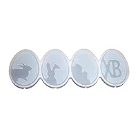 Easter Rabbit Fondant Chocolate Mold DIY Cake Decorating Tools Candy Silicone Mold Easy To Clean Diy Candy Molds Cake Decorating Supplies