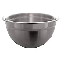 TableCraft Products H834 Heavy Stainless Steel Mixing Bowl, 8 quart
