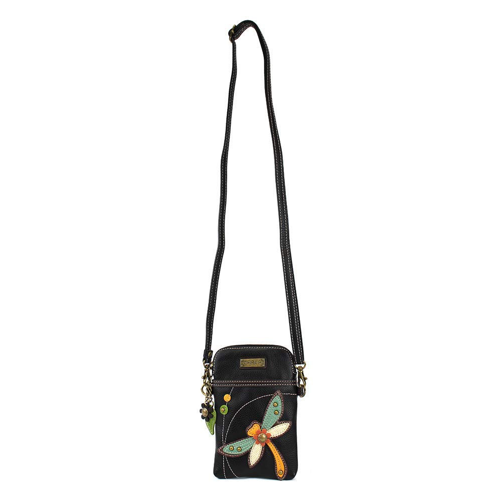 chala crossbody cell phone purse - women pu leather multicolor