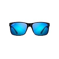 Maui Jim Men's and Women's Red Sands Polarized Universal Fit Rectangular Sunglasses