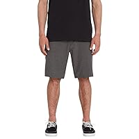 Volcom Men's Frickin Cross Shred Slub Hybrid Shorts Black
