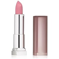 Maybelline Color Sensational Lipstick, Lip Makeup, Matte Finish, Hydrating Lipstick, Nude, Pink, Red, Plum Lip Color, Ravishing Rose, 0.15 oz; (Packaging May Vary)