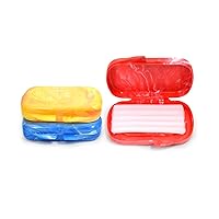 Orthodontic Dental Wax for Braces Patient Comfort Designer Marble Cases - Assorted Colors (3 Pack)