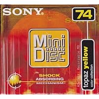 Sony Topaz Yellow Mini Disc Color Collection