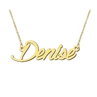 Personalized Name Necklace Custom Any Name Necklaces Jewelry for Womens New Mom Bridesmaid Gift