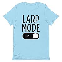 Funny Saying LARP Mode On Larping Gamer Introvert Hobby Novelty Women Men 4