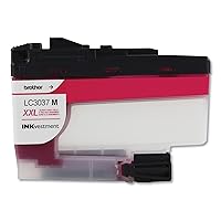 Brother Genuine LC3037M, Single Pack Super High-Yield Magenta INKvestment Tank Ink Cartridge, Page Yield Up to 1,500 Pages, LC3037, Amazon Dash Replenishment Cartridge