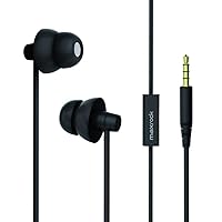 MAXROC Sleep Earplugs - Noise Isolating Ear Plugs Sleep Earbuds Headphones with Unique Total Soft Silicone Perfect for Insomnia, Side Sleeper, Snoring, Air Travel, Meditation & Relaxation(Black)