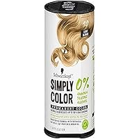 Simply Color Hair Color 9.0 Light Blonde, 1 Application - Permanent Hair Dye for Healthy Looking Hair without Ammonia or Silicone, Dermatologist Tested, No PPD & PTD