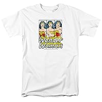 Popfunk Classic Super Hero Many Faces Collection Unisex Adult T Shirt