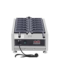 Commercial Electric Fishes Shape Waflle Machine Stainless Steel Janapese Fish Cake Taiyaki Waffle Maker (220v, Computer)