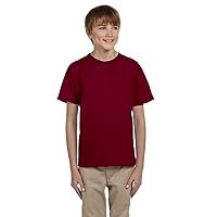 Fruit of the Loom Youth 5 oz. HD Cotton™ T-Shirt S MAROON