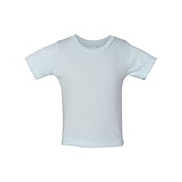 Infant Triblend Short Sleeve T-Shirt 3-6MOS ICE BLU TRIBLND