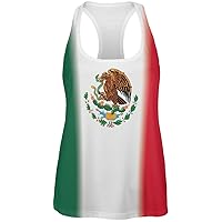 Mexican Flag Cinco De Mayo All Over Womens Tank Top
