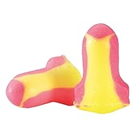 HOWARD LEIGHT Honeywell Home by Laser Lite High Visibility Disposable Foam Earplug Refill for Leight Source 500 Dispenser, 500 Pairs (LL-1-D), Magenta/Yellow