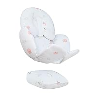 JYOKO Kids Reducer Cushion Infant Head & Baby Body Support Antiallergic 100% Cotton (Head, Body and Back Support, Dragonfly) 3 Parts