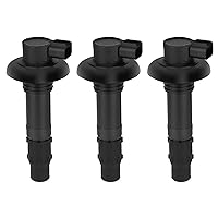 Ignition Coil Pack Compatible With Seadoo Gtx Rxt Rxp Gti Gts Gtr Wake 130 155 185 215 255 260 Hp All 4-Tec Models 420664020（3 Pcs）