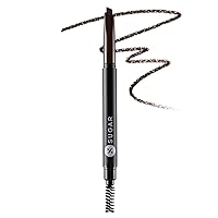 SUGAR Cosmetics Arch Arrival Brow Definer | Brow Pencil with Spoolie | Lasts Upto 12hrs | Pigmented Eyebrow Pencil | Long Lasting & Natural Finish | 3.5g - 01 Jerry Brown (Medium Brown)