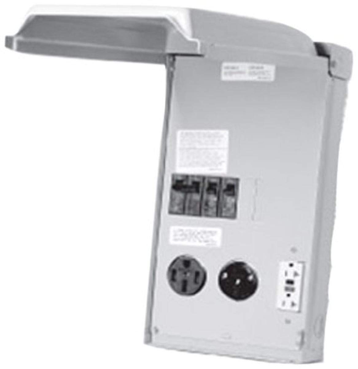 Midwest U075CTL010 100-Amp Outlet Box with GFCI