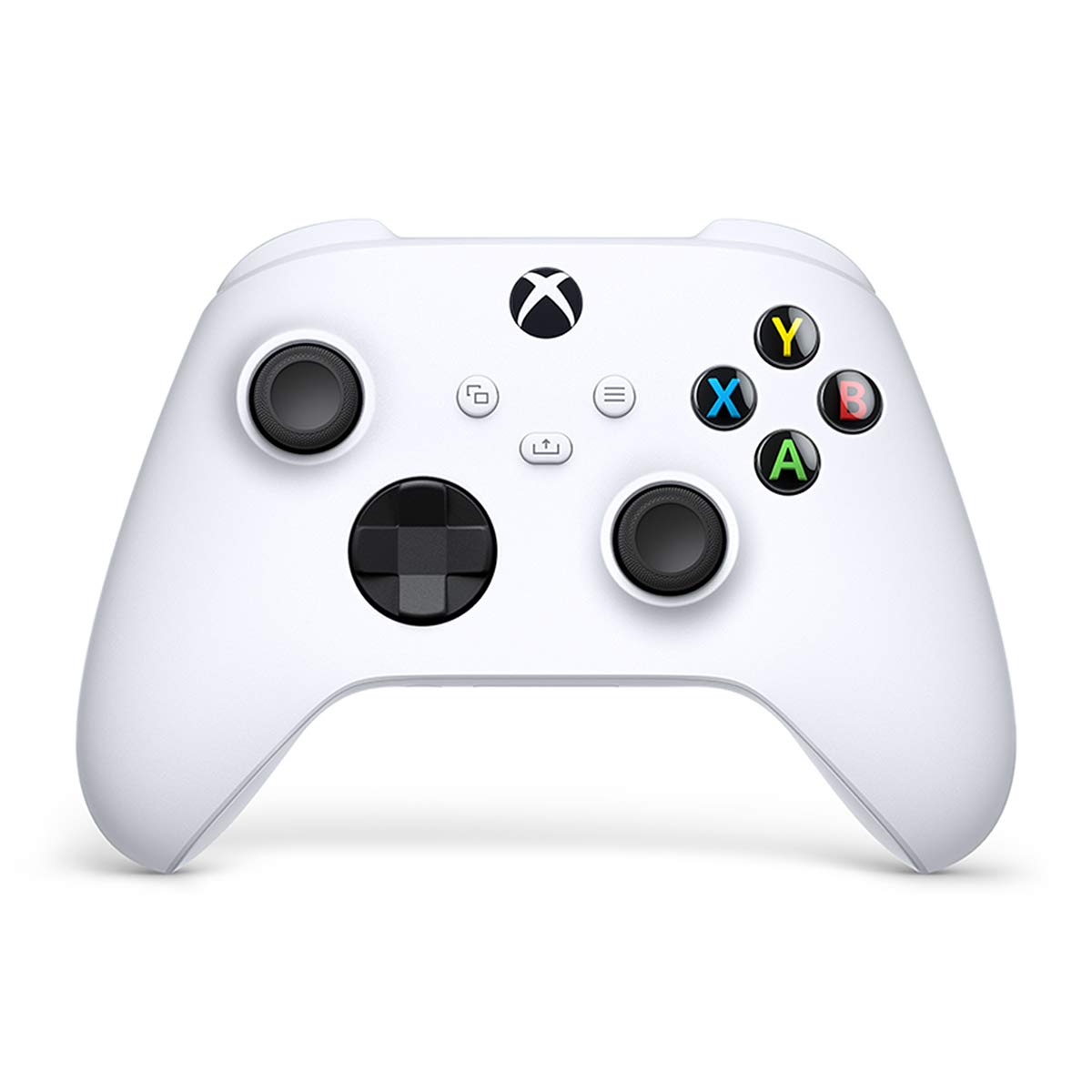 Microsoft Xbox Wireless Controller Robot White - Wireless & Bluetooth Connectivity - New Hybrid D-pad - New Share Button - Featuring Textured Grip - Easily Pair & Switch Between Devices