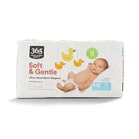 Newborn Diapers, 36 Count