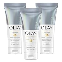 Olay Firming & Hydrating Hand and Body Lotion with Collagen, 6 fl oz (Pack of 3)