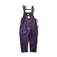 Men's Corduroy Multi Pockets Bib Overalls Loose Streetwear Jumpsuits Working Clothing Coveralls