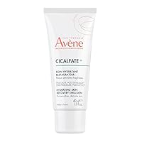 Eau Thermale Avène Cicalfate+ Hydrating Skin Recovery Emulsion - Post-Procedure & Post-Tattoo Restoration - Postbiotic Skincare - Non-Comedogenic & Paraben-Free - 1.3 fl. oz.