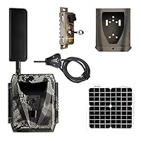 Spartan Ghost Golive Verizon 4G LTE GC-W4Gb Blackout IR Infrared Hunting Trail Camera Deluxe Package with 15inch 10W Solar Panel (Ghost w/All)