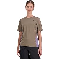 Tarn Merino Shift Short-Sleeve Shirt - Women's Walnut/Thistle, Xs