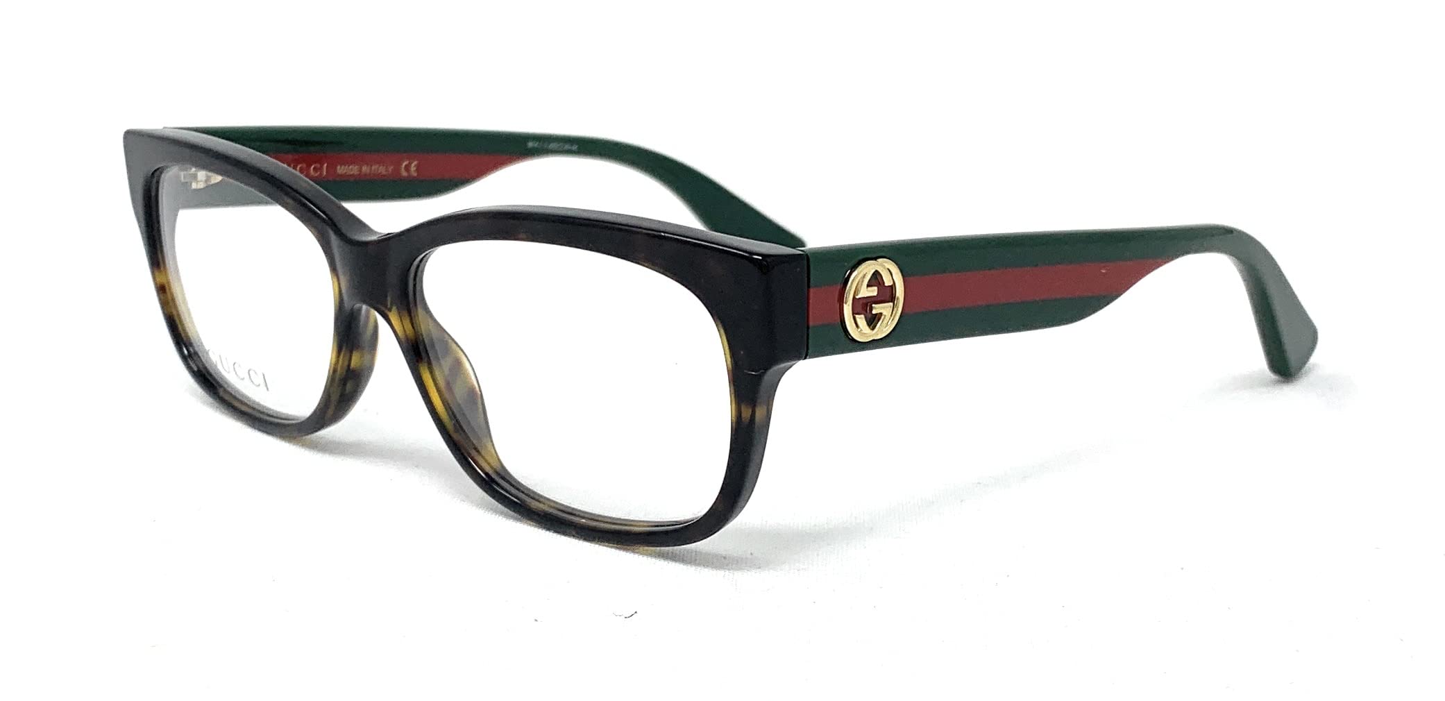 Mua Gucci GG 0278O 012 Havana Plastic Rectangle Eyeglasses 55mm trên Amazon  Mỹ chính hãng 2023 | Giaonhan247