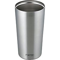 Wahei Freiz Fortec RH-1320 Stainless Steel Tumbler, 16.5 fl oz (470 ml), Vacuum Insulated Construction, Hot or Cold