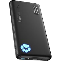 INIU Portable Charger, 20W PD3.0 Fast Charging Slimmest 10000mAh Power Bank, USB C in/Out QC4+ Battery Pack, Portable Phone Charger for iPhone 15 14 13 12 11 Pro Samsung S22 S21 Google AirPods iPad