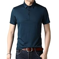 Summer Men Polo Shirts Short Sleeve Casual Tops Korean Polo Shirts