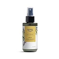 Sprig by Kohler Tea Tree + Rosemary Body and Linen Mist, 100% Natural Fragrance & Essential Oils, for Linens, Clothing, or Skin to Purify and Center - Shield, 4 fl oz