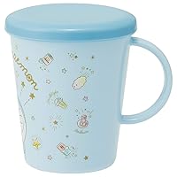 Skater KF1 Mug, White, Doraemon, Glitter, Pastel, 9.2 fl oz (260 ml)